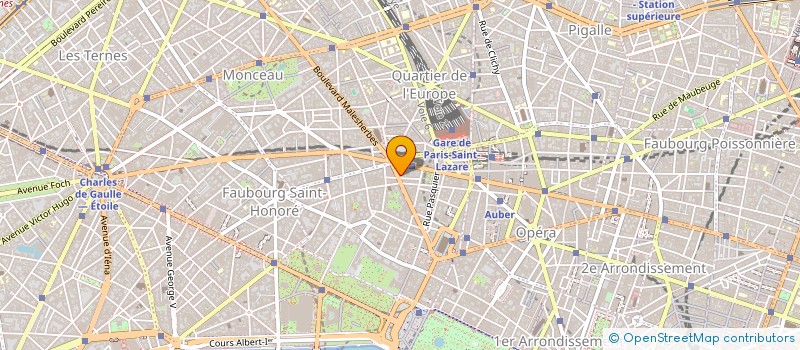 localisation de l'entreprise GORDON ' S SQUARE à PARIS