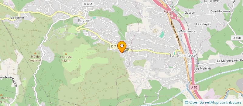 localisation de l'entreprise GORDUN  PEYPIN