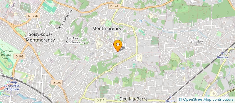 localisation de l'entreprise GOREST  MONTMORENCY