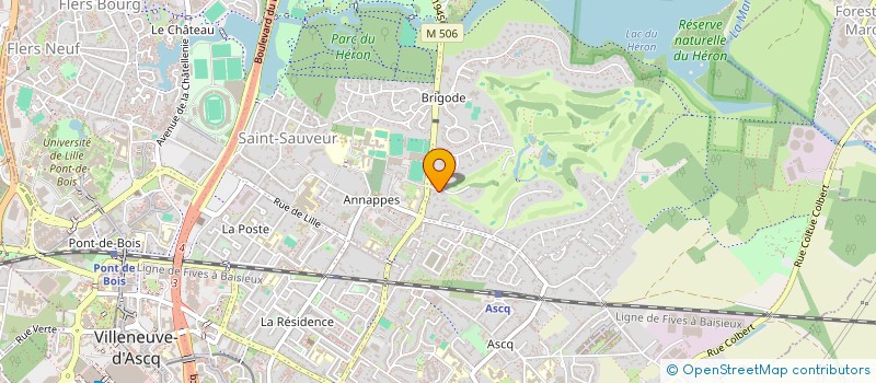 localisation de l'entreprise GORFIDECK à VILLENEUVE-D'ASCQ