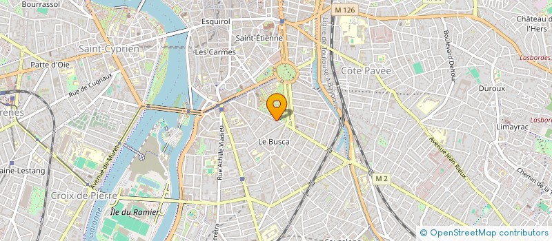 localisation de l'entreprise GORILLA MEDIA à TOULOUSE