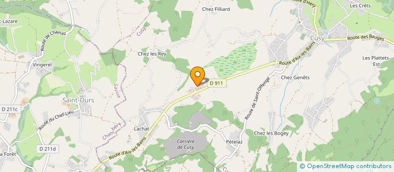 localisation de l'entreprise GORILLA PERFORMANCE  CUSY