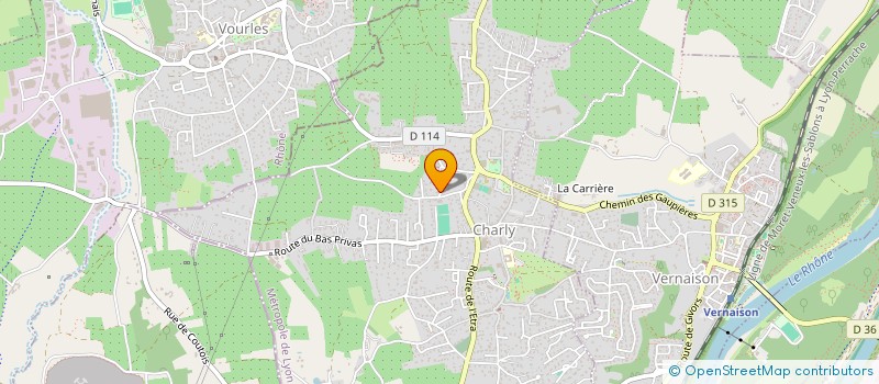 localisation de l'entreprise GORIMMO  CHARLY