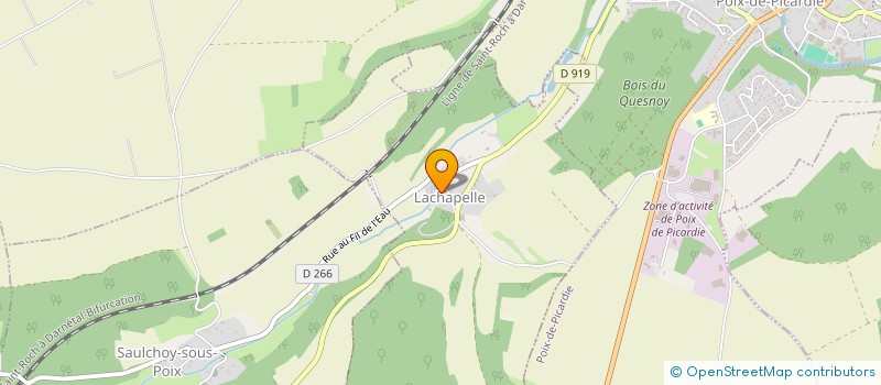 localisation de l'entreprise GORIN  LACHAPELLE