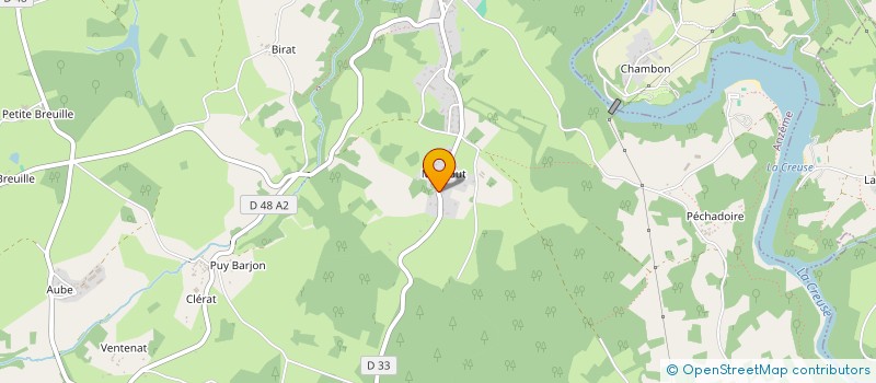 localisation de l'entreprise GORIN SARL  ANZEME