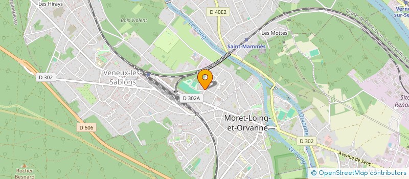 localisation de l'entreprise GORIZONT  MORET-LOING-ET-ORVANNE