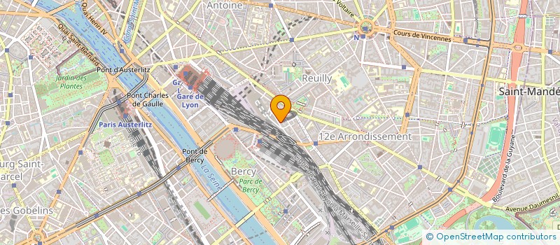 localisation de l'entreprise GORKI PRODUCTIONS  PARIS