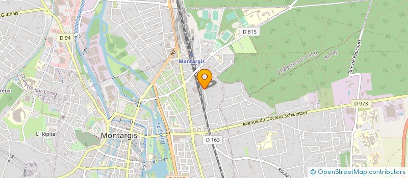 localisation de l'entreprise GORLEBELLA à MONTARGIS
