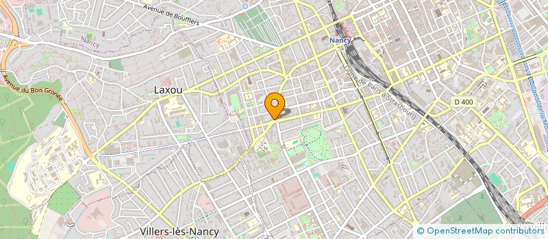 localisation de l'entreprise GORLINI  NANCY