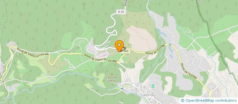 localisation de l'entreprise GOROCH ET ASSOCIES  SILLANS-LA-CASCADE