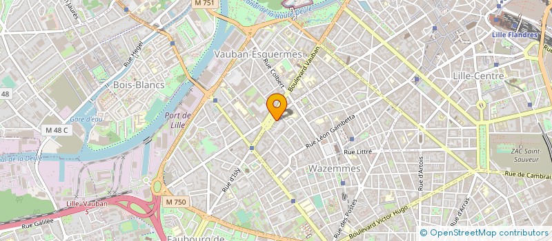 localisation de l'entreprise GORRA à LILLE