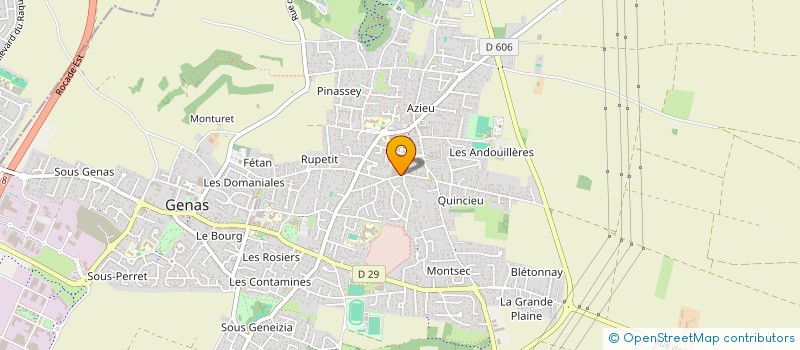 localisation de l'entreprise GORRAD CORPORATION à GENAS