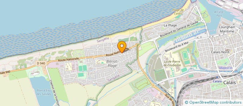 localisation de l'entreprise GORREN ET ROMIEUX  COQUELLES