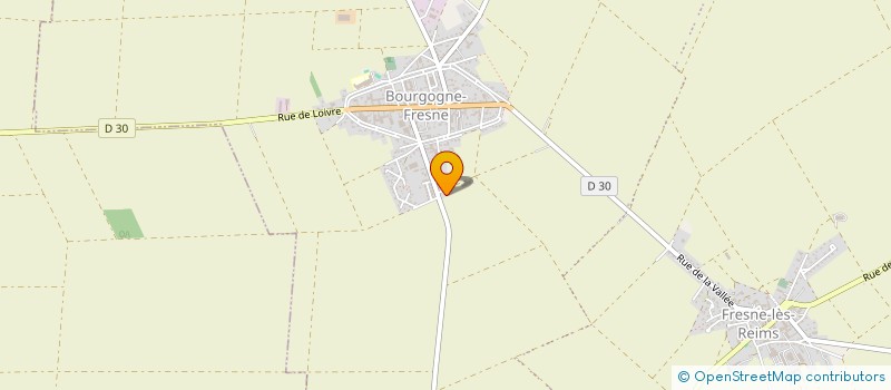 localisation de l'entreprise GORRIA  BOURGOGNE-FRESNE