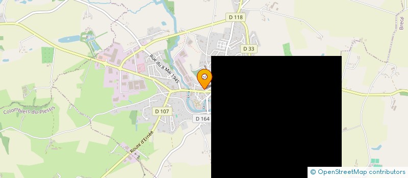 localisation de l'entreprise GORRON ORGANISATION à GORRON