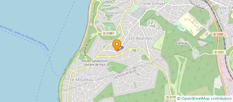 localisation de l'entreprise GORS 33  BORDEAUX