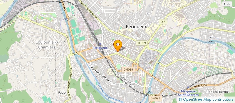 localisation de l'entreprise GOS à PERIGUEUX