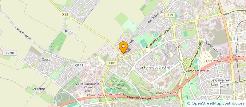 localisation de l'entreprise GOS AFFAIRES à CAEN