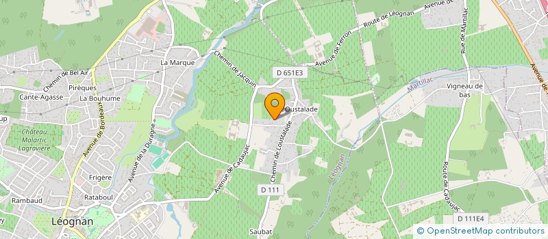 localisation de l'entreprise GOS CORP  LEOGNAN