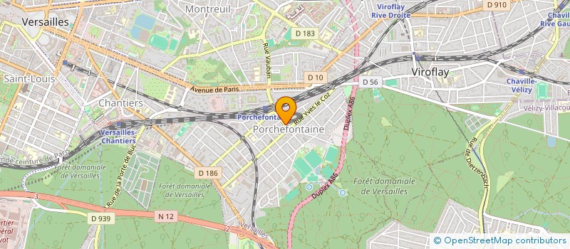 localisation de l'entreprise GOS RENOVATION à VERSAILLES