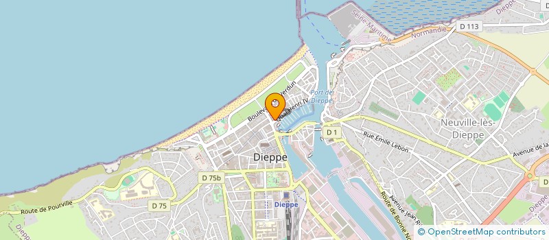 localisation de l'entreprise GOSA à DIEPPE