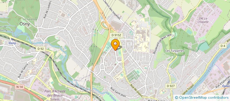 localisation de l'entreprise GOSEN SECURITE à PONTOISE
