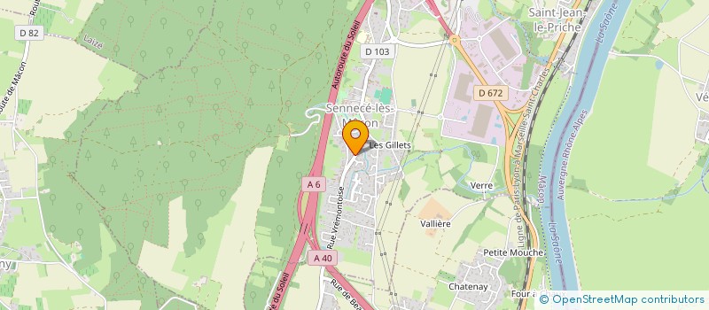 localisation de l'entreprise GOSHIN HAKKO KAI à MACON