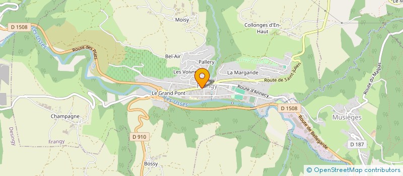 localisation de l'entreprise GOSHINDO FRANGY  FRANGY