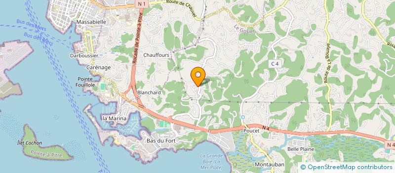 localisation de l'entreprise GOSIER TRANSPORTS  LE GOSIER