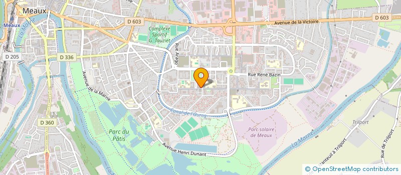 localisation de l'entreprise GOSIX DRIVE à MEAUX