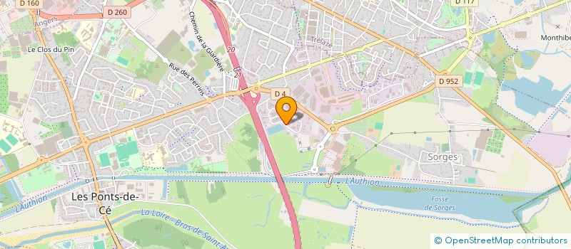localisation de l'entreprise GOSPAD à LES PONTS-DE-CE