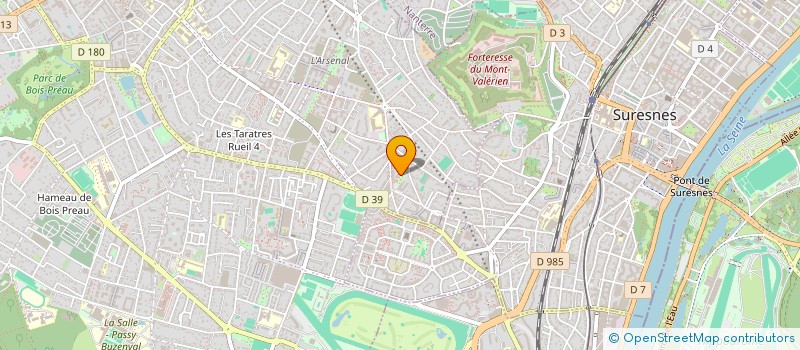 localisation de l'entreprise GOSPEL ACT' à RUEIL-MALMAISON