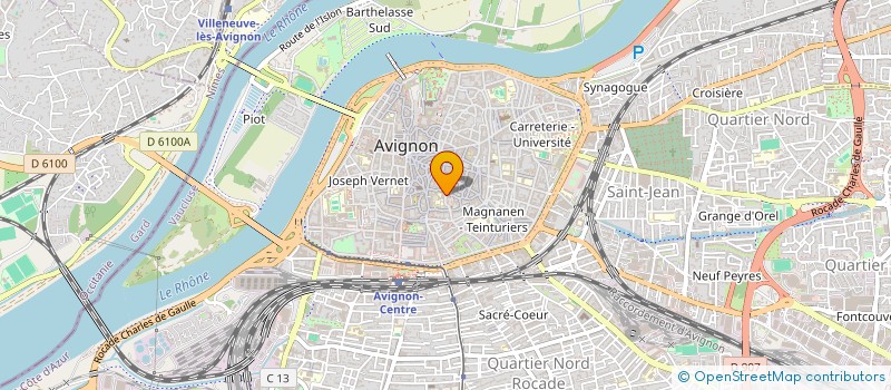 localisation de l'entreprise GOSPEL@ART  AVIGNON