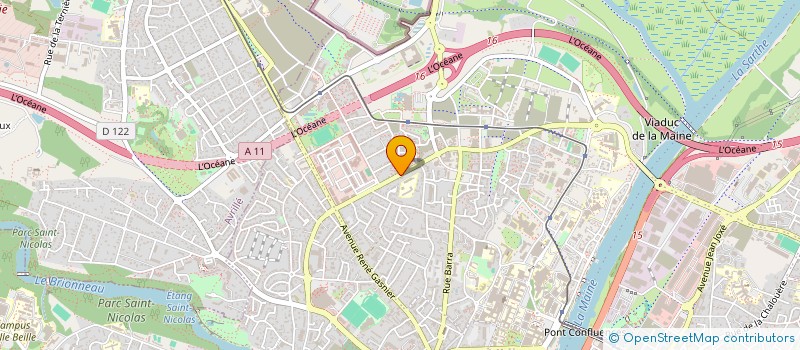 localisation de l'entreprise GOSPEL FAMILY ANGERS à ANGERS