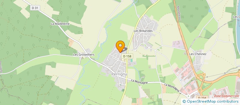 localisation de l'entreprise GOSPEL FOR EVER  PERRIGNY