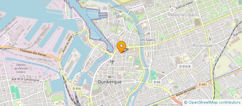 localisation de l'entreprise GOSPEL GROOVE à DUNKERQUE