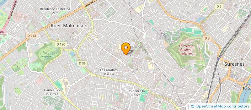 localisation de l'entreprise GOSPEL'N RUEIL à RUEIL-MALMAISON