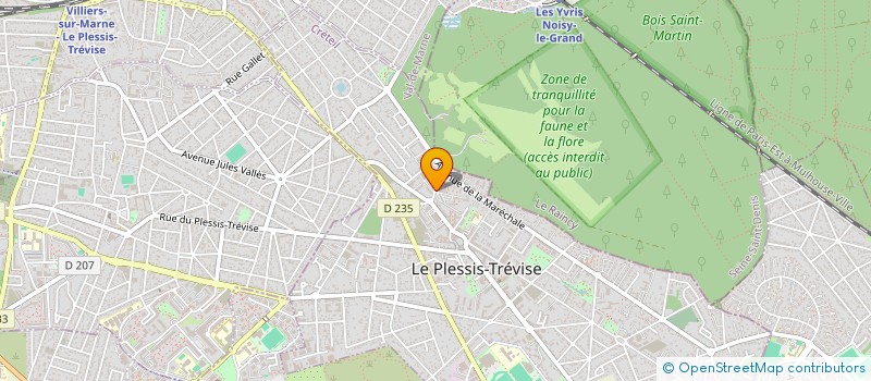 localisation de l'entreprise GOSPEL NEW DIRECTION  LE PLESSIS-TREVISE