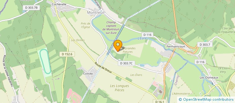 localisation de l'entreprise GOSPEL POUR TOUS à MEZIERES-EN-DROUAIS
