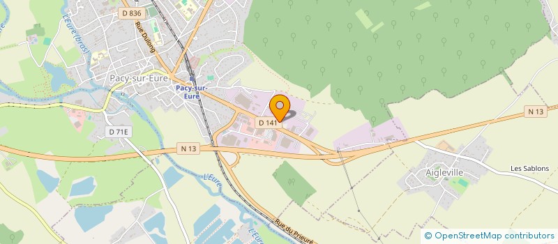 localisation de l'entreprise GOSSE BARBE IMMOBILIER  PACY-SUR-EURE