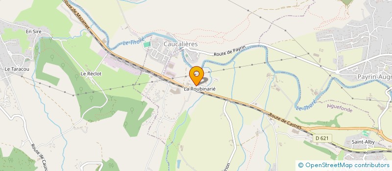 localisation de l'entreprise GOSSE BARRAU  AIGUEFONDE