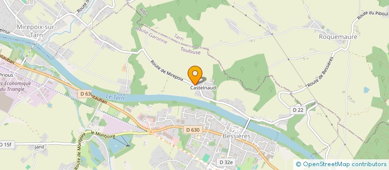 localisation de l'entreprise GOSSE COACHING  BESSIERES