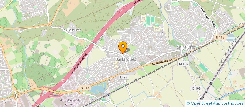localisation de l'entreprise GOSSE-VIDOR à BAILLARGUES