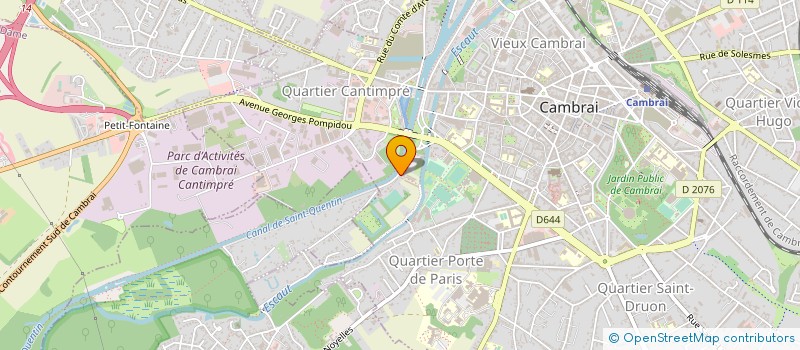 localisation de l'entreprise GOSSELET  CAMBRAI