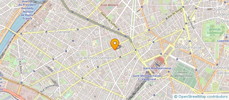 localisation de l'entreprise GOSSELIN P.L.V. à PARIS