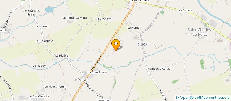 localisation de l'entreprise GOSSELIN RODOLPHE  VALDALLIERE