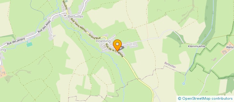 localisation de l'entreprise GOSSMANN POSE  BETTVILLER