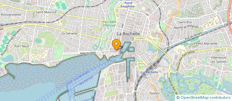 localisation de l'entreprise GOSSYP  LA ROCHELLE