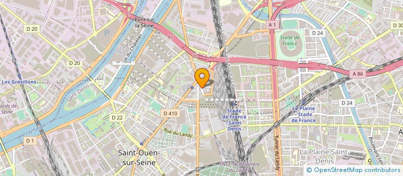 localisation de l'entreprise GOSTAGES à SAINT-DENIS