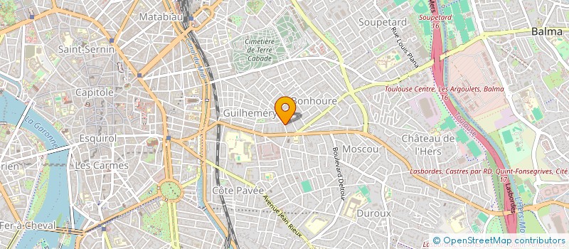 localisation de l'entreprise GOSTARD  TOULOUSE